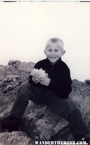 Maybe youngest to climb Telescope Peak at 7 years old.