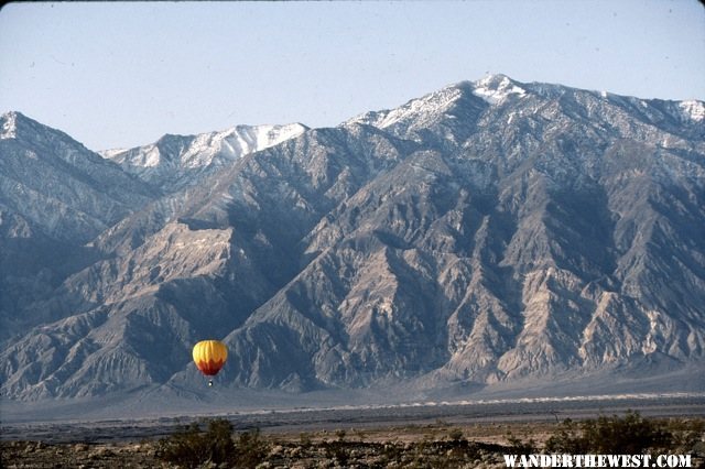 Saline Valley Balloon, 1986