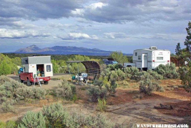 ATC Camped at Hovenweep