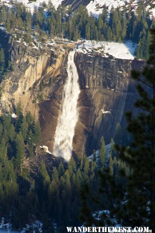 Nevada Falls From Glacier Point