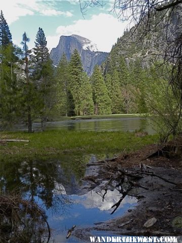 reflection in Merced river