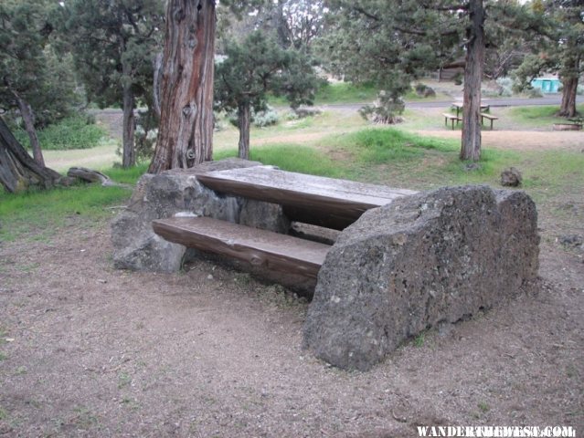 Campground table
