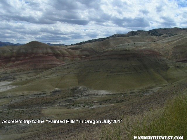 Accrete's 2011 July trip to the Painted Hills, Oregon