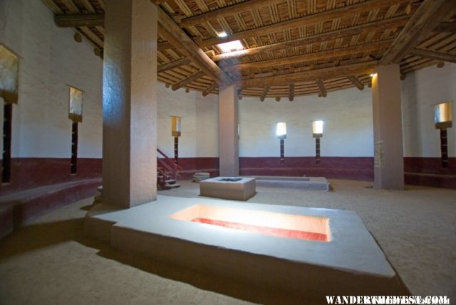 Kiva Interior, Aztec, NM