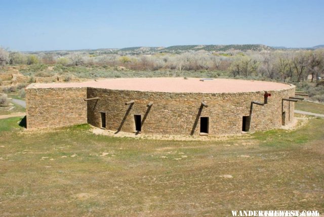 Kiva at Aztec Ruins, NM