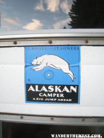 Unique Alaskan Emblem - Alaskan Camper