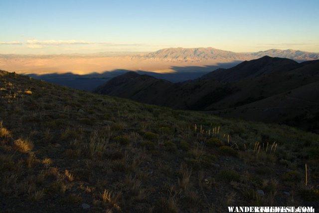 Toiyabe Range Evening Shadows