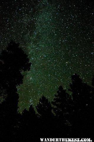 Milky Way from Bull Prairie, North Warners