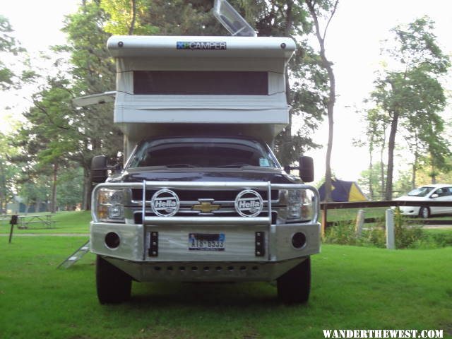 XPCamper on a Chevy 3500