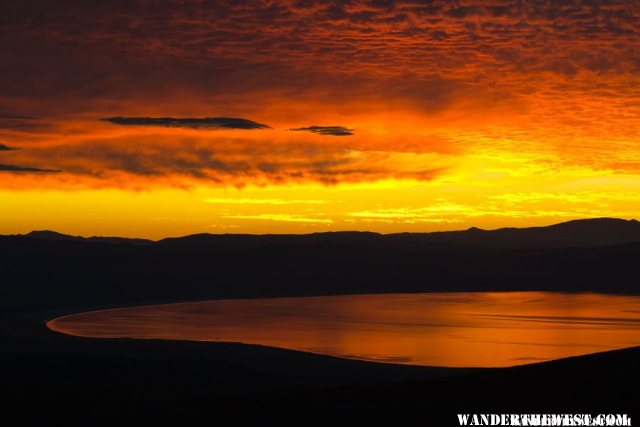 Morning Fire & Mono Lake