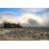 Summer Lake Dust Storm