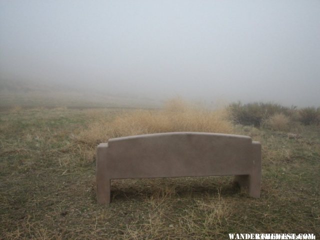 Bench at Selby campground