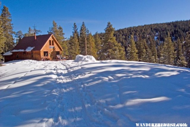 McNamara's Hut  at 10,400 ft