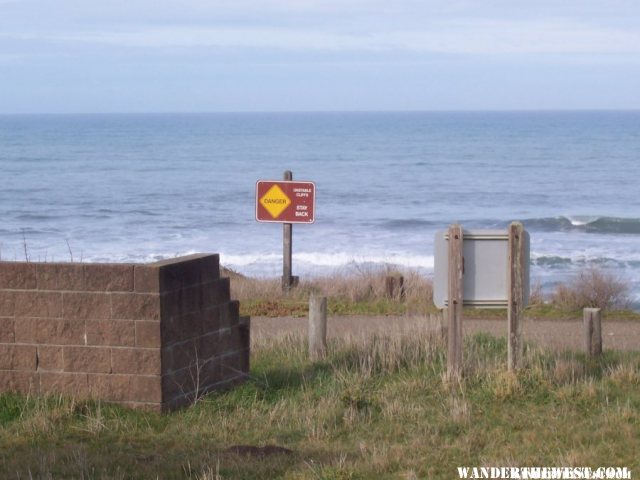 Closed down part of one of the cgs at Westport Union SB