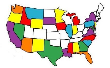 Update to states map