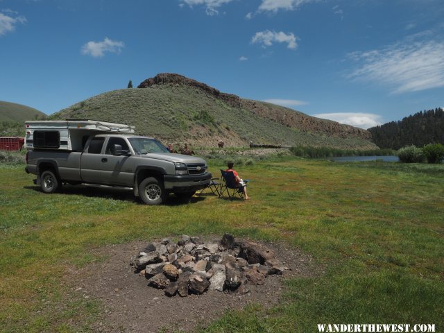 On Elk Lake, near Red Rock Lakes, MT