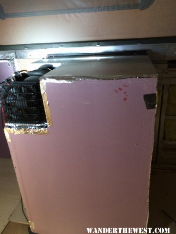 extra insulation On fridge
