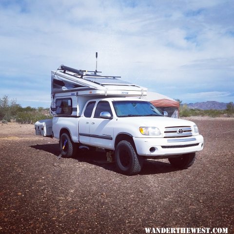 Angle Four Wheel Camper Roof to Improve Solar Panel Angle