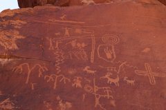 Petroglyphs in Valley of Fire