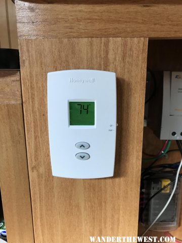 Honeywell heat only thermostat