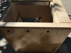 Seat box with reinforcement Chanel