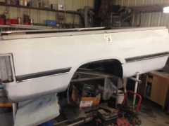 Fold Down Side almost ready for primer and paint