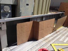 Interior Cargo Bed Storage Area Box in Mock Up