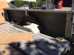 Interior Cargo Bed Panels Cut Out