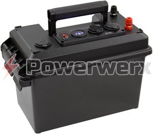 powerwerx pwrbox portable power Box For 18 35ah Sla Or Agm batteries  1706 300
