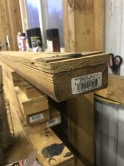2x4 with 1/2 inch plywood cap/truck bed camper support
