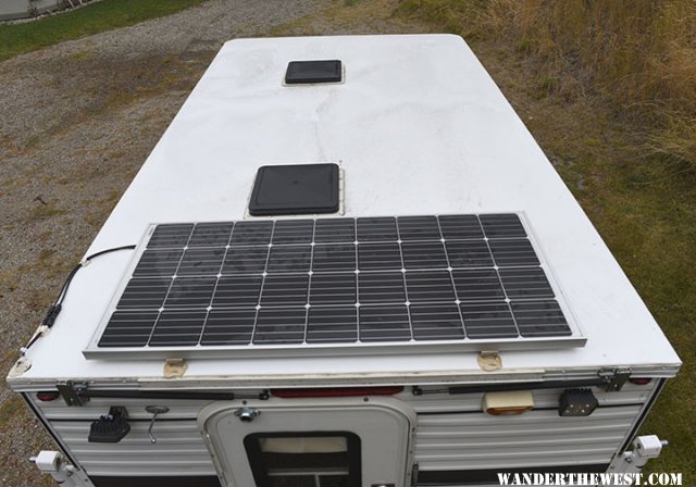 130W Solar & 2 Roof Vents