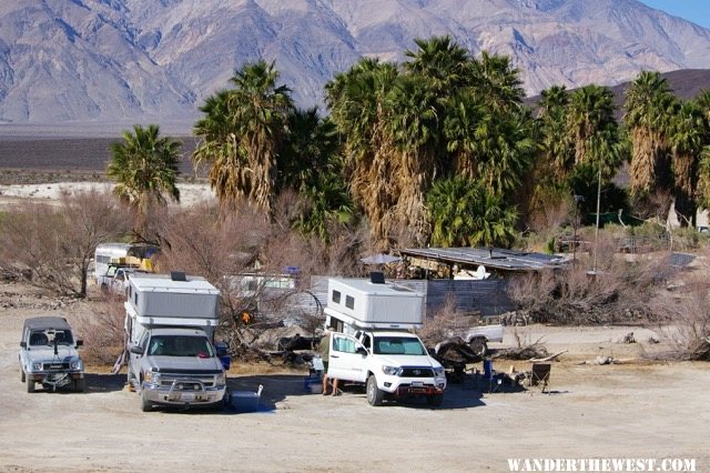 Warm Springs Campsite On "Ghetto"