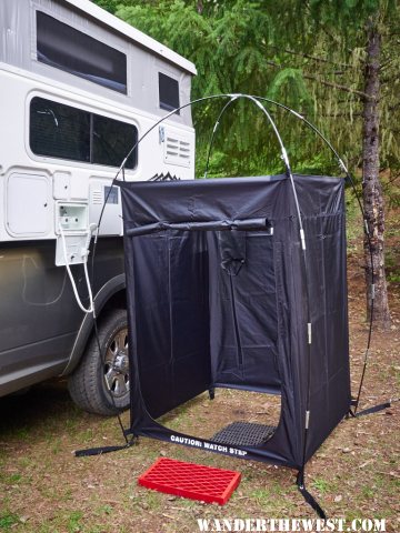 shower tent