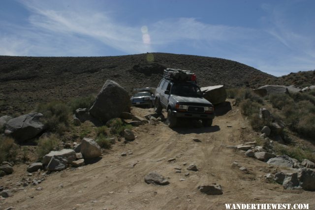 Don't follow the guy with the Land Cruiser.