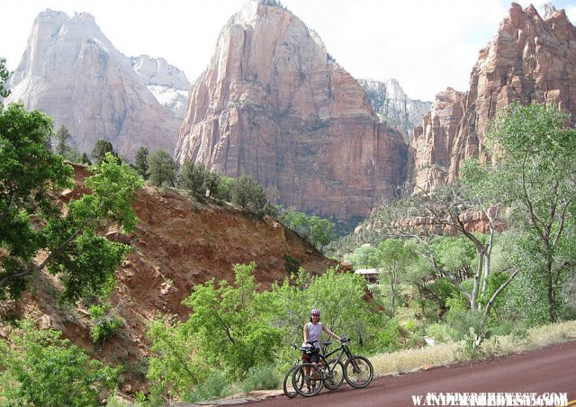 Biking Zion Canyon